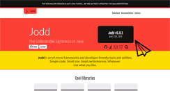 Desktop Screenshot of jodd.org